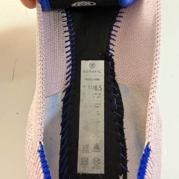 Rothy's Soft Pink Women's Heels - Picture 8 of 8